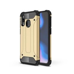   Samsung Galaxy A40 Ütésálló Armor Tok Guard Series 2in1 Arany