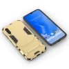 Samsung Galaxy A70 2in1 Tok Ütésálló - Kitámasztható TPU Hybrid Arany