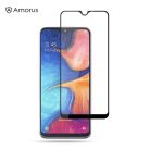 Samsung Galaxy A20e Tempered Glass - Képernyővédő Üveg 3D - Full Size - AMORUS Fekete