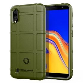   Samsung Galaxy A10 Ütésálló Tok Anti-Shock Series Rugged Shield -RMPACK- KatonaZöld
