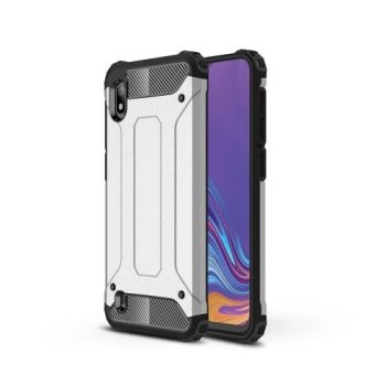Samsung Galaxy A10 Ütésálló Armor Tok Guard Series 2in1 Ezüst   Samsung Galaxy A10 Ütésálló Armor Tok Guard Series 2in1 Ezüst