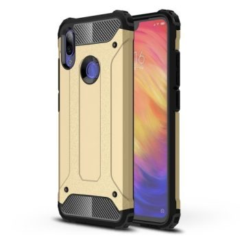 Xiaomi Redmi Note 7 Ütésálló Armor Tok Guard Series 2in1 Arany   Xiaomi Redmi Note 7 Ütésálló Armor Tok Guard Series 2in1 Arany