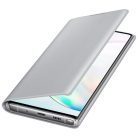 Samsung Galaxy Note 10 Gyári Tok LED View Cover EF-NN970PSEGWW Ezüst