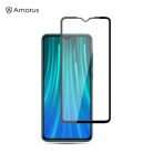 Xiaomi Redmi Note 8 Képernyővédő Üveg - Full Coverage - Fekete Tempered Glass AMORUS