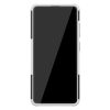 RMPACK Samsung Galaxy A51 Ütésálló Tok Kitámasztható 2in1 Hybrid Fehér