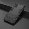 RMPACK Samsung Galaxy A51 2in1 Tok Ütésálló - Kitámasztható TPU Hybrid Fekete