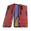 RMPACK Samsung Galaxy A51 2in1 Tok Ütésálló - Kitámasztható TPU Hybrid Piros