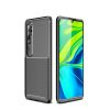 RMPACK Xiaomi Mi Note 10 / Mi Note 10 Pro Tok Szilikon TPU Carbon Fiber - Karbon Minta Fekete