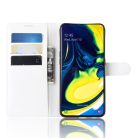 RMPACK Samsung Galaxy A80 Notesz Tok Business Series Kitámasztható Bankkártyatartóval Fehér