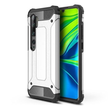 RMPACK Xiaomi Mi Note 10 / Note 10 Pro Ütésálló Armor Tok Guard Series 2in1 Ezüst   RMPACK Xiaomi Mi Note 10 / Note 10 Pro Ütésálló Armor Tok Guard Series 2in1 Ezüst