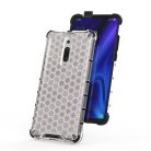 RMPACK Xiaomi Mi 9T Mi 9T Pro Shock-Proof Szilikon Tok Ütésálló Kivitel Honeycomb Style Fehér