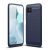 RMPACK Huawei P40 Lite Szilikon Tok Ütésállókivitel Karbon Mintázattal Sötétkék