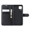 RMPACK Huawei P40 Lite Notesz Tok Business Series Kitámasztható Bankkártyatartóval Fekete