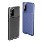 RMPACK Samsung Galaxy S20 Tok Szilikon TPU Ütésálló New Carbon Sötétkék