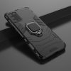 RMPACK Samsung Galaxy S20 Ütésálló Tok Ring Armor 2in1 TPU Hybrid Fekete