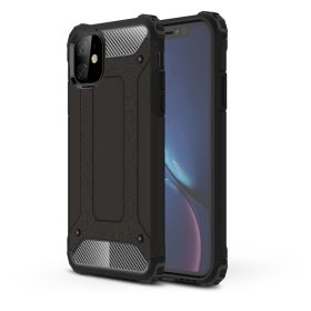 RMPACK iPhone 11 Ütésálló Tok TPU 2in1 Hybrid Fekete