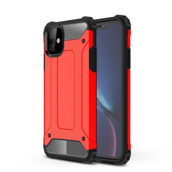 RMPACK iPhone 11 Ütésálló Tok TPU 2in1 Hybrid Piros RMPACK iPhone 11 Ütésálló Tok TPU 2in1 Hybrid Piros