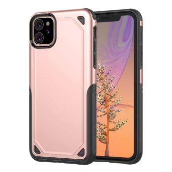 RMPACK iPhone 11 Tok Rugged Armor Ütésálló 2in1 Hybrid Plastic Rózsaarany   RMPACK iPhone 11 Tok Rugged Armor Ütésálló 2in1 Hybrid Plastic Rózsaarany