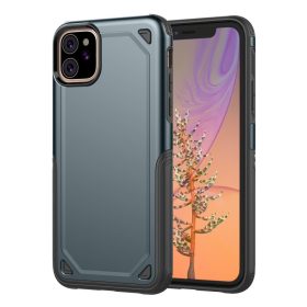   RMPACK iPhone 11 Tok Rugged Armor Ütésálló 2in1 Hybrid Plastic Sötétkék