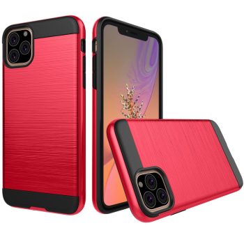 RMPACK iPhone 11 Ütésálló Tok Szálcsiszoltkivitel Piros RMPACK iPhone 11 Ütésálló Tok Szálcsiszoltkivitel Piros