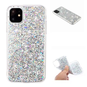 RMPACK iPhone 11 Csillámló Csillogó Szilikon Tok Ezüst RMPACK iPhone 11 Csillámló Csillogó Szilikon Tok Ezüst