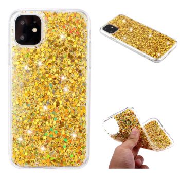 RMPACK iPhone 11 Csillámló Csillogó Szilikon Tok Arany RMPACK iPhone 11 Csillámló Csillogó Szilikon Tok Arany