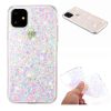 RMPACK iPhone 11 Csillámló Csillogó Szilikon Tok Rózsaszín