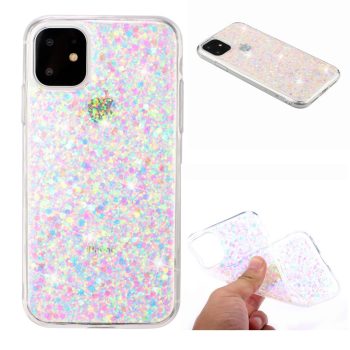 RMPACK iPhone 11 Csillámló Csillogó Szilikon Tok Rózsaszín   RMPACK iPhone 11 Csillámló Csillogó Szilikon Tok Rózsaszín