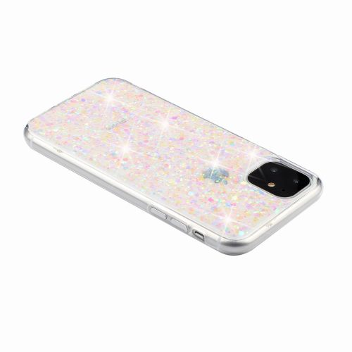 RMPACK iPhone 11 Csillámló Csillogó Szilikon Tok Rózsaszín