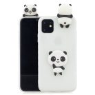 RMPACK iPhone 11 Szilikon Tok 3D Cuki Style Panda Fehér