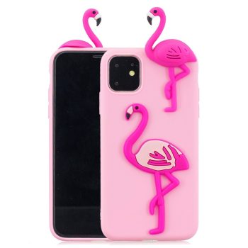 RMPACK iPhone 11 Szilikon Tok 3D Cuki Style Flamingo RMPACK iPhone 11 Szilikon Tok 3D Cuki Style Flamingo