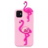 RMPACK iPhone 11 Szilikon Tok 3D Cuki Style Flamingo