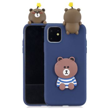 RMPACK iPhone 11 Szilikon Tok 3D Cuki Style Medve RMPACK iPhone 11 Szilikon Tok 3D Cuki Style Medve