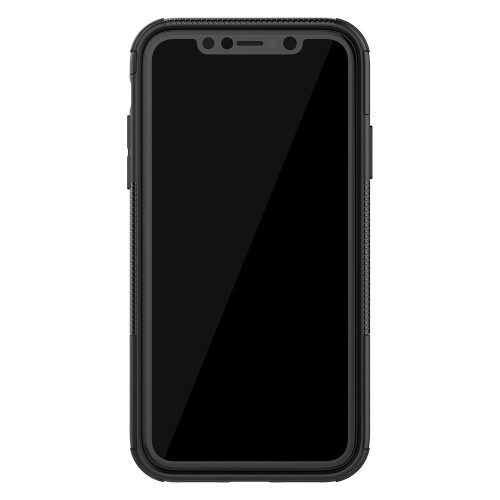 RMPACK iPhone 11 Kitámasztható Ütésálló Tok Cool Tyre Autógumi Mintás Fekete