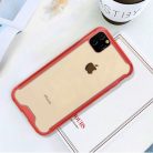 RMPACK iPhone 11 Tok Color Edge Edition Áttetsző Piros