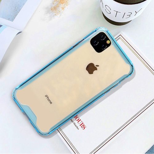RMPACK iPhone 11 Tok Color Edge Edition Áttetsző Kék