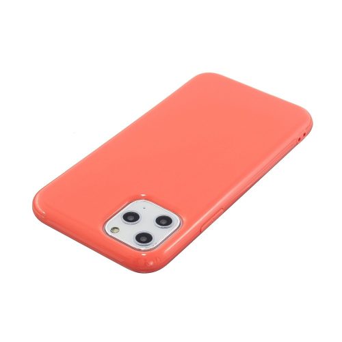 RMPACK iPhone 11 Szilikon Tok Glossy - Fényes Soft TPU Narancssárga