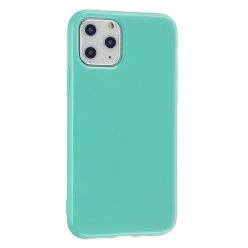   RMPACK iPhone 11 Szilikon Tok Glossy - Fényes Soft TPU Világoskék
