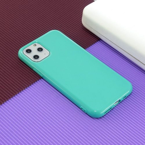 RMPACK iPhone 11 Szilikon Tok Glossy - Fényes Soft TPU Világoskék