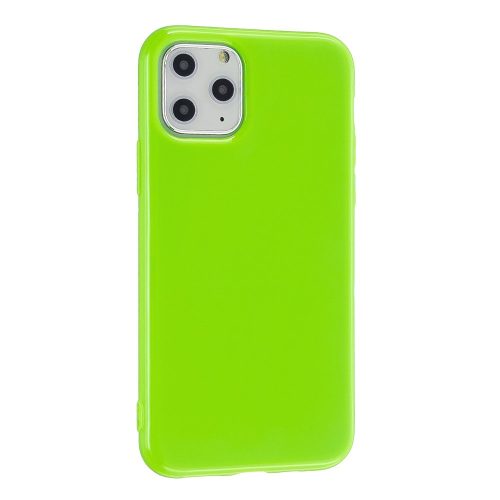 RMPACK iPhone 11 Szilikon Tok Glossy - Fényes Soft TPU Zöld