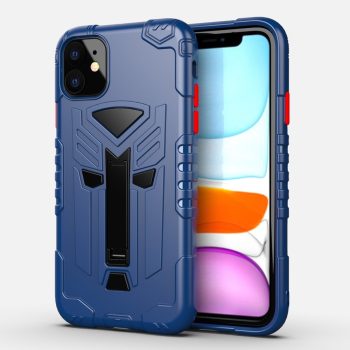 RMPACK iPhone 11 Ütésálló Tok Transformer Hybrid 2in1 Kitámasztható Kék   RMPACK iPhone 11 Ütésálló Tok Transformer Hybrid 2in1 Kitámasztható Kék