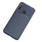 RMPACK Huawei P40 Lite E Tok Szilikon TPU Ütésálló New Carbon Sötétkék