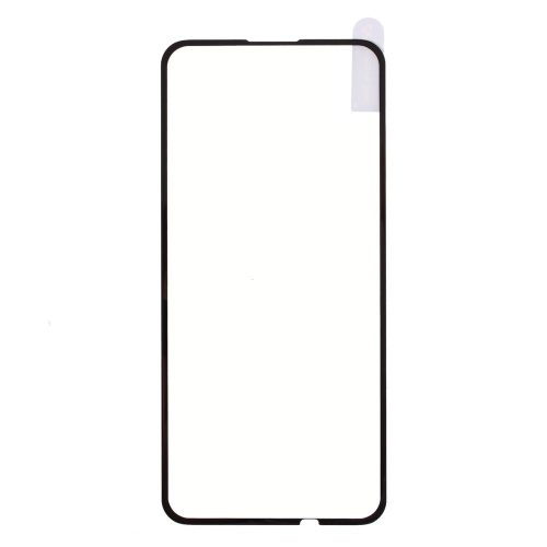 Huawei P40 Lite E Képernyővédő Üveg Tempered Glass Full Size Fekete