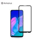 Huawei P40 Lite E Kijelzővédő Üveg - Tempered Glass AMORUS Full Screen Fekete