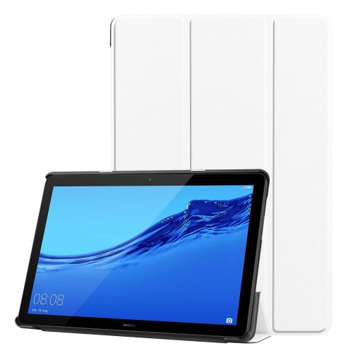 RMPACK Huawei MediaPad T5 10 Tok Notesz Kitámasztható Tri-Fold Fehér