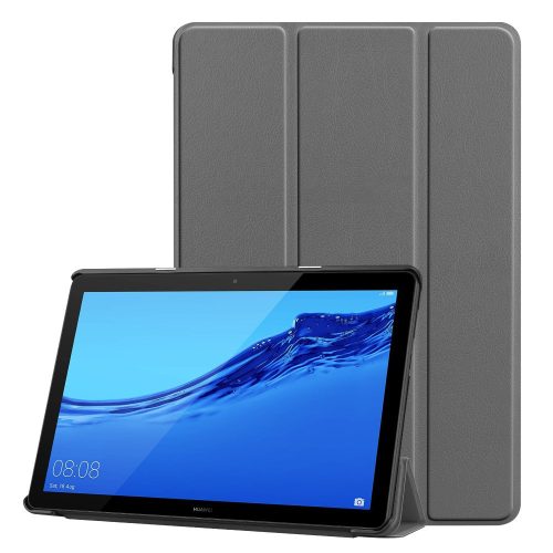 RMPACK Huawei MediaPad T5 10 Tok Notesz Kitámasztható Tri-Fold Szürke