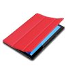 RMPACK Huawei MediaPad T5 10 Tok Notesz Kitámasztható Tri-Fold Piros