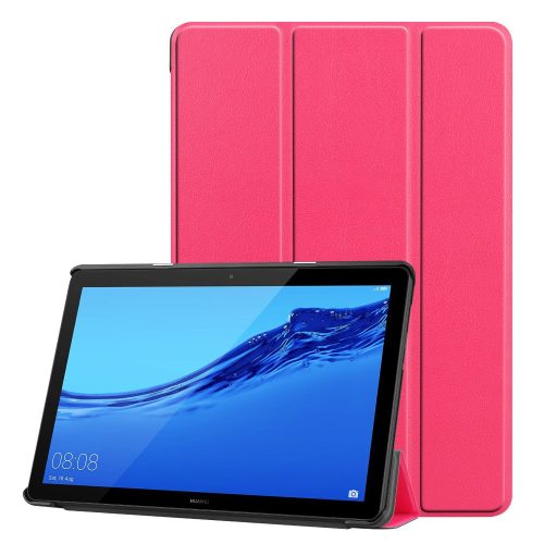 RMPACK Huawei MediaPad T5 10 Tok Notesz Kitámasztható Tri-Fold Pink