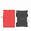 RMPACK Huawei MediaPad T5 10 Ütésálló Tok Kitámasztható Funkcióval 2in1 PC TPU Series Piros