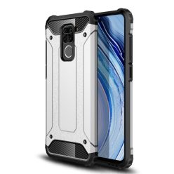  RMPACK Xiaomi Redmi Note 9 Ütésálló Armor Tok Guard Series 2in1 Ezüst